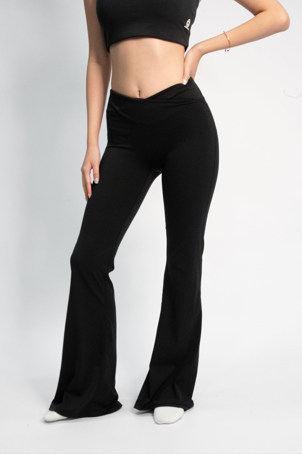 Reborn V Waist Boot Cut Pant